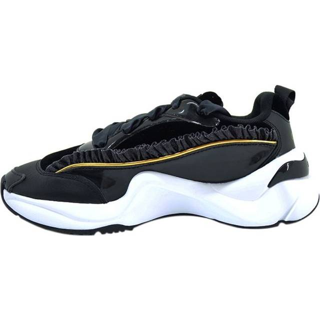 (WMNS) PUMA Charlotte Olympia x Rise NU 'Black Ruffle Trim' 374338-01 - 7.5