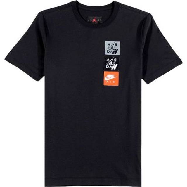 Air Jordan 4Legacy Woven Labels s T-Shirt 'Black' CI9876-010 - M
