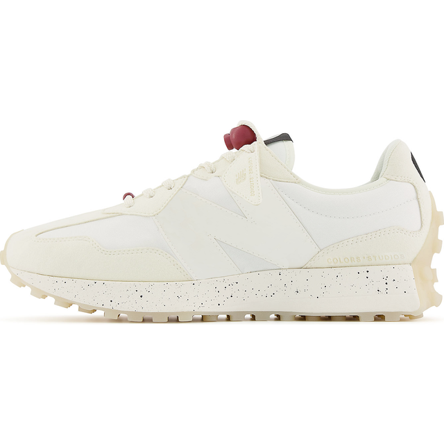 New Balance ColorsxStudios x 327 'Snow White Rumba Red' MS327CF - Creamy - 9