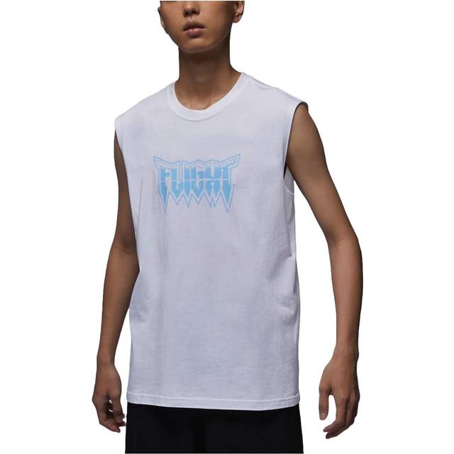Air Jordan Sport Dri-FIT Tank Asia Sizing 'White' FN6022-100 - White/Blue - XL