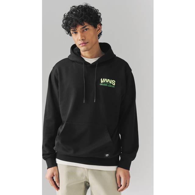 Men's Vans Mens Shop Front Pullover Hoodie - Black - Size: 44/Regular
