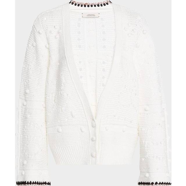 Bohemian Mood Knit Cardigan - PURE WHITE - 1 (US 2)