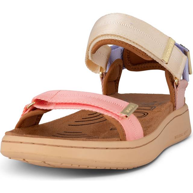 Woden Line Butter Multi Flade Sandaler - Multi