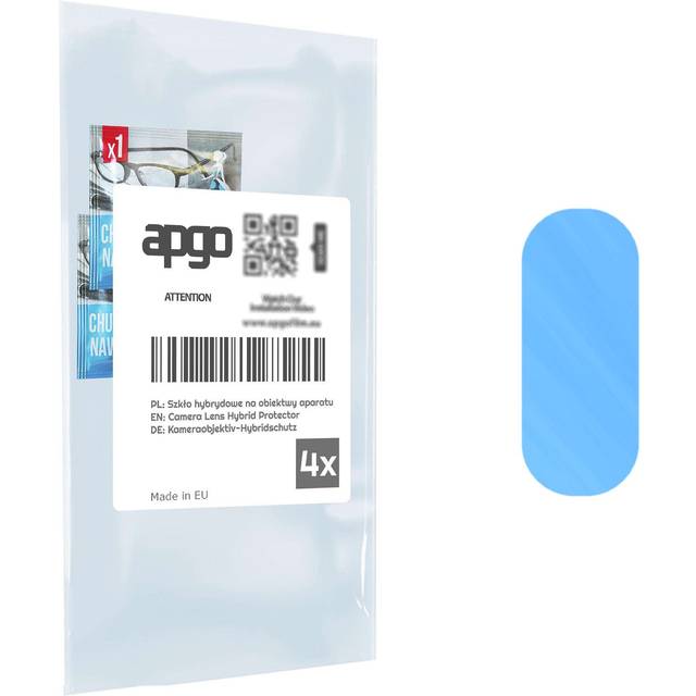 apgo 4x Lens Protector Camera Protective Hybrid Glass for Samsung Galaxy A20e, Camera Protection, 9H Camera Lens Camera Lens Protector