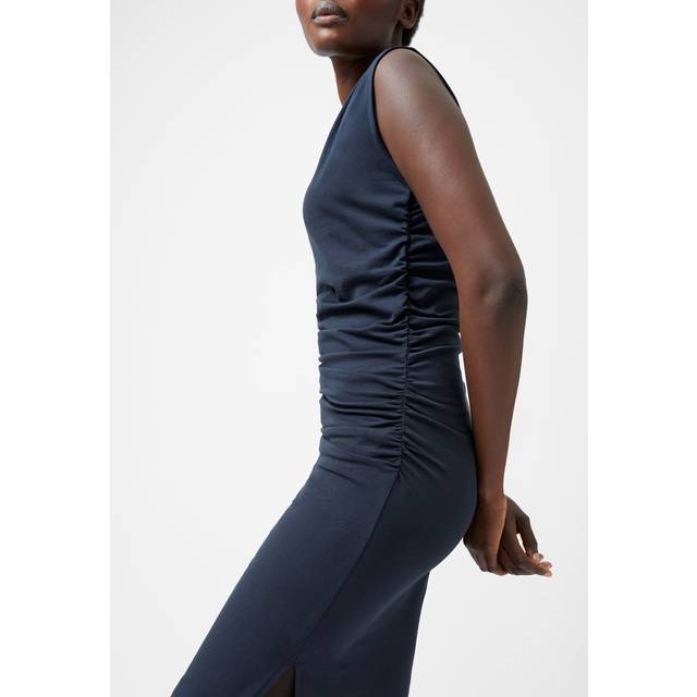 FRENCH CONNECTION Rallie Cross Over Neck Midi Dr |Svart |XL