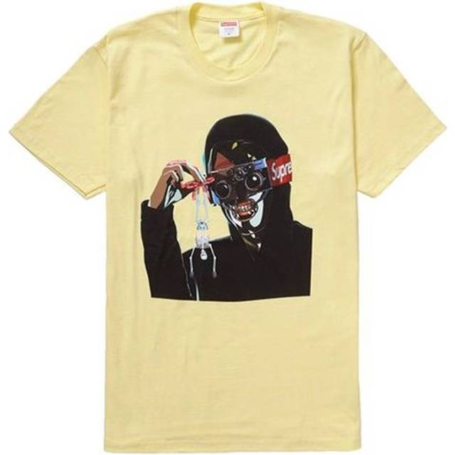 Supreme SS19 Creeper Tee Pale Yellow SUP-SS19-233 - Light Yellow - M