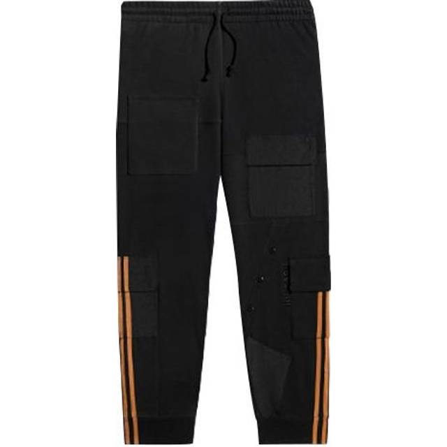 adidas originals x Ivy Park Crossover Cargo Sweatpants Couple Style Black H38828 - XS