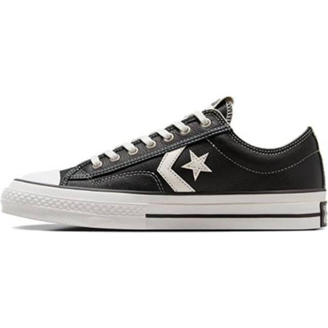 Converse Star Player 76 Fall Leather 'Black White' A06204C - Black/White - 8.5