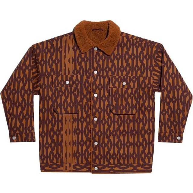 adidas originals x Ivy Park Casual Sports Logo Printed Jacket Red/Brown HB8438 - Redbrown - XS