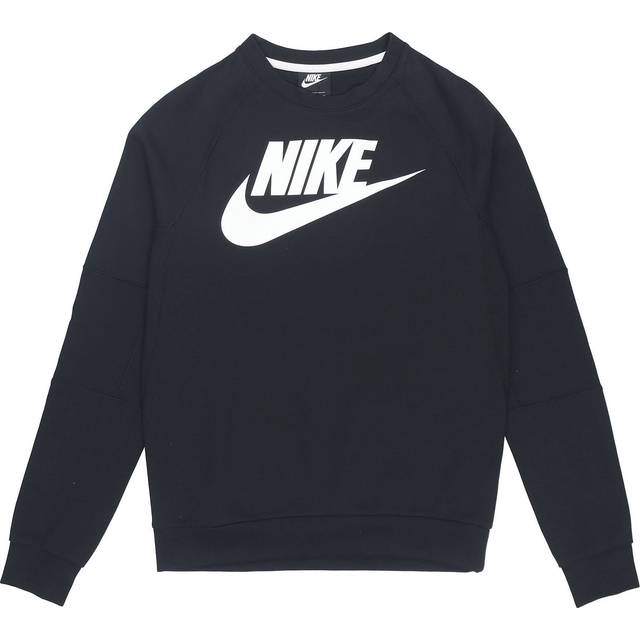 Nike Casual Sports Knit Round Neck Hoodie Men's Black DJ0349-010 - Default Colorway