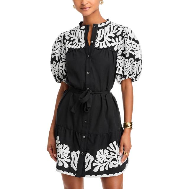 Sea Agathe Puffed Sleeve Dress