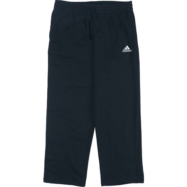 adidas Casual Sports Fleece Lined Running Knit Straight Long Pants Black GK9366 - XL