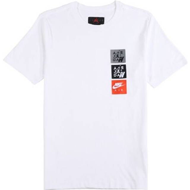 Air Jordan 4 Legacy Woven Labels T-Shirt 'White' CI9876-100 - XS