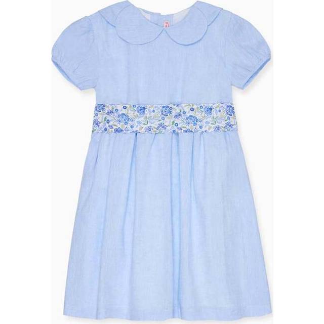 Light Blue Madeira Girl Dress - 2Y