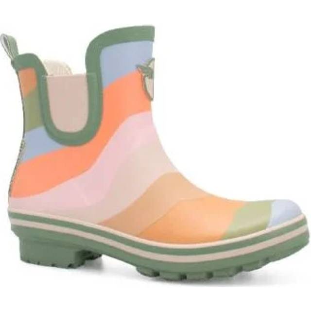 Short rain boots Rouchette Feeling Meadow - Vert - 36