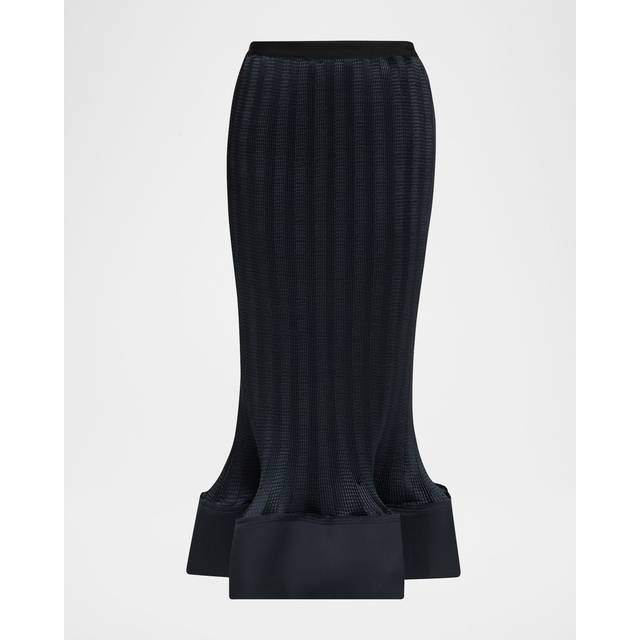 Hollis Midi Skirt - BLACK - 4