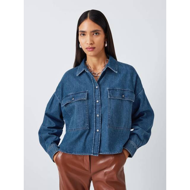 Weekend MaxMara Zemira Denim Shirt, Navy