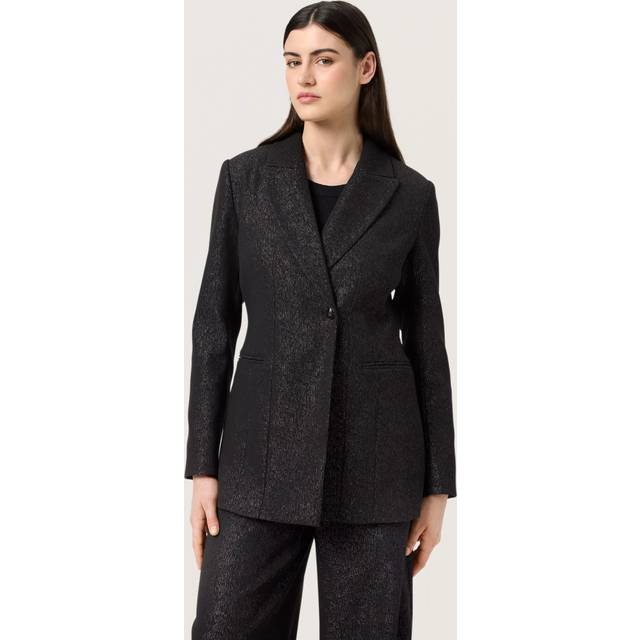 Soaked in Luxury, Jacka, Dam, S, Elegant blazer Cahlina för kvinnor - black (S)