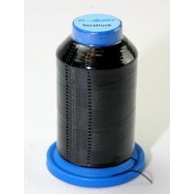 Mettler Seraflock Stretch Sewing Thread 4000 Black