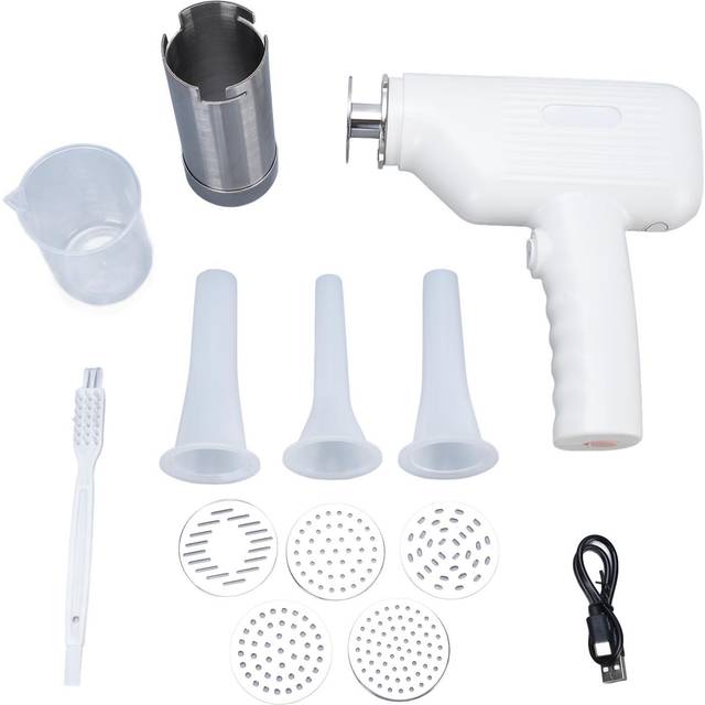 Handheld Electric Pasta Maker 5 in 1 Cordless Pasta Machine Automatic Portable Noodle Maker 304 L