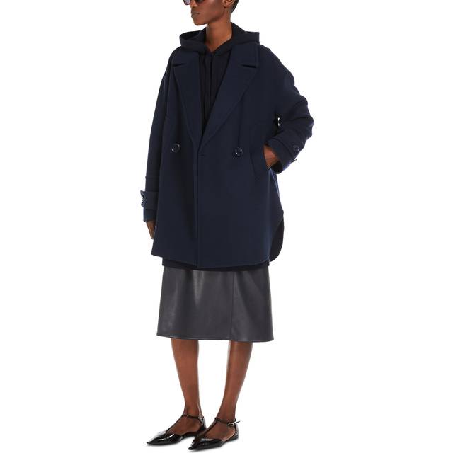 Max Mara Vania Wool Pea Coat