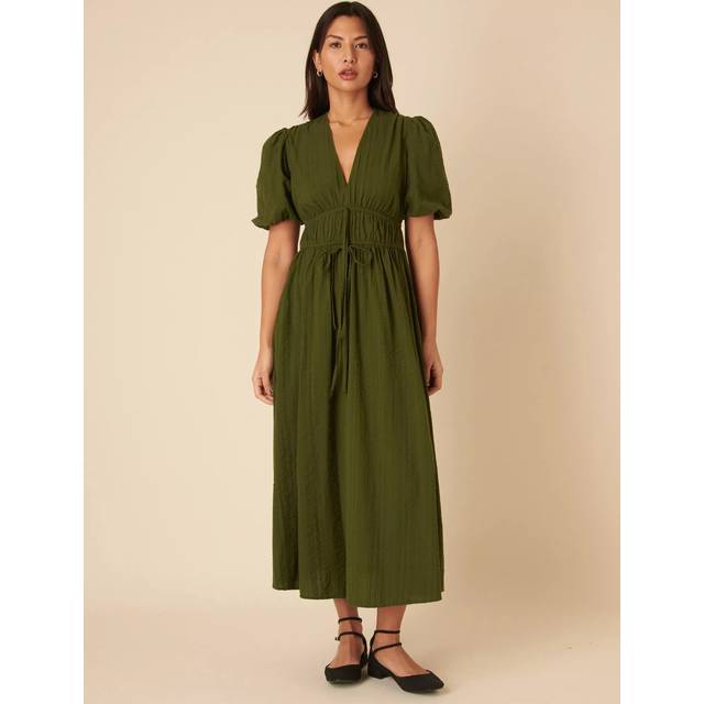Nobody's Child Petite Scottie Midi Dress, Green