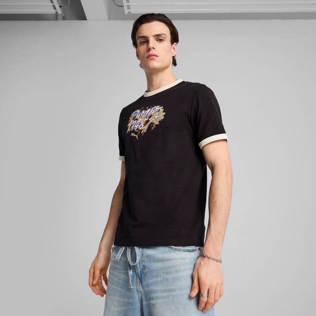 PUMA Future.PUMA.Archive Graphic Ringer Tee Men - ['Svart'] (XX-Large)