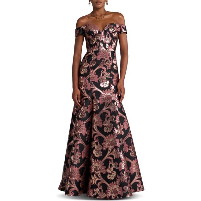 Etro, Robe Longue En Jacquard, Femme, Rose, Taille 40