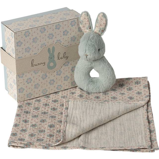 Maileg Rabbit Rangle Sæt Mint