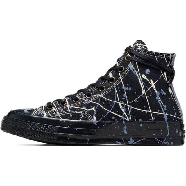 Converse Chuck 70s High Top Paint Splatter 'Black' A06541C - Black/White/Blue - 3