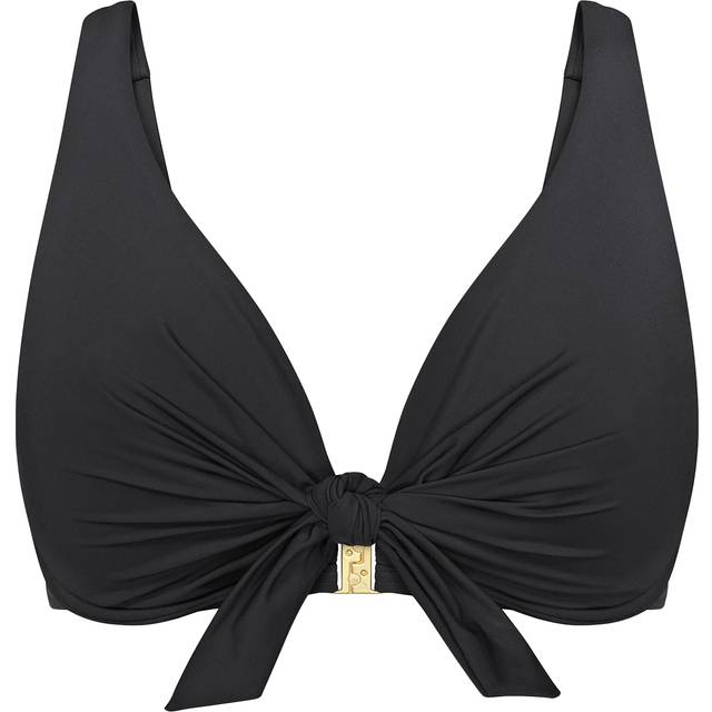 Triumph Summer Twist Underwired Bikini Top, Black