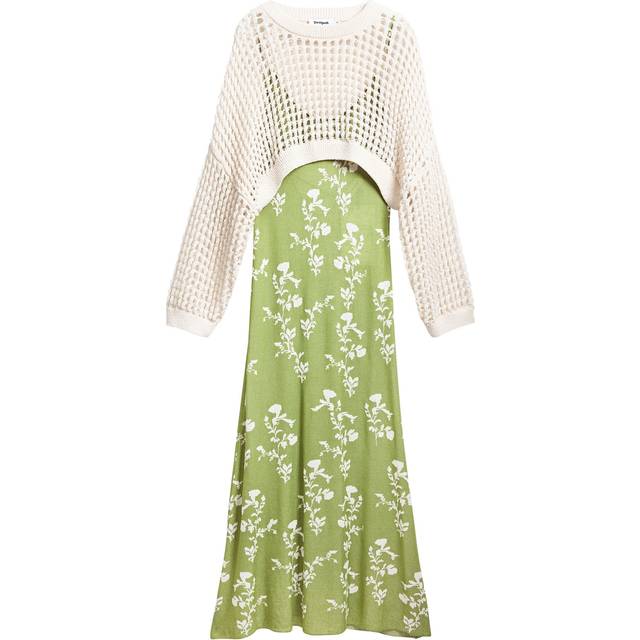 Woman's nightgown Desigual Dana - Vert