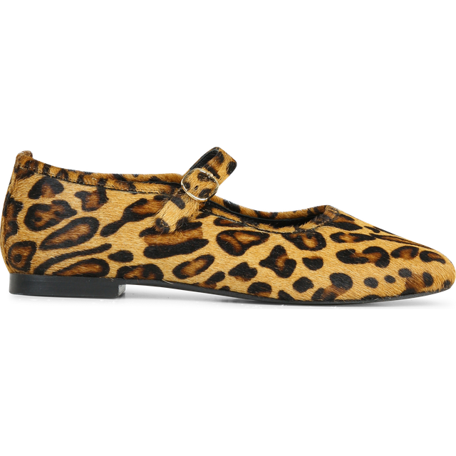 Claudette Leopard Print Ballet Pumps - 40 (6.5)