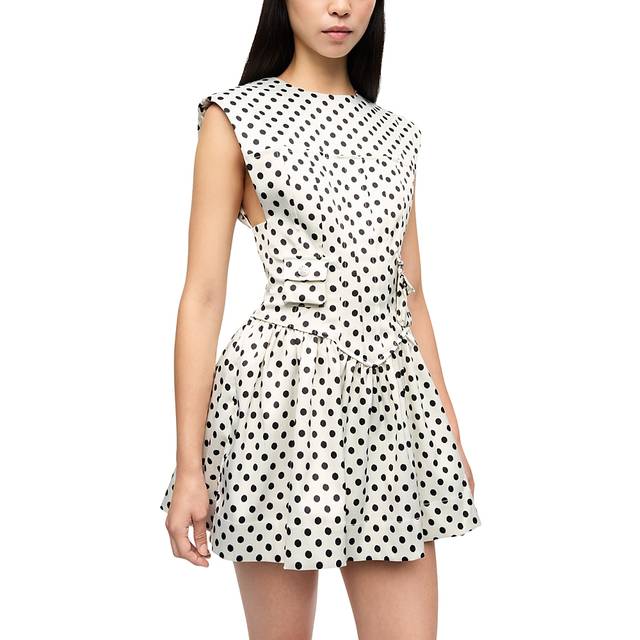 Polka Dot Dress Bianco Ss25