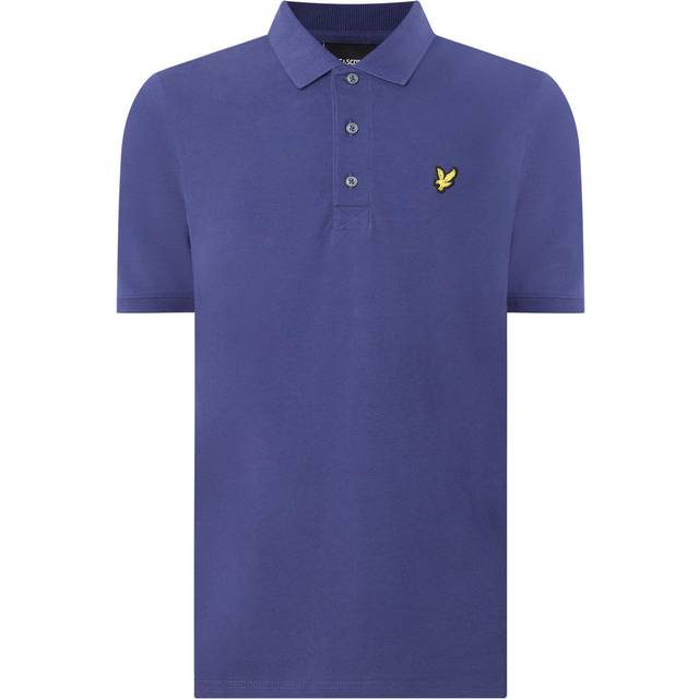 Lyle And Scott Men's Plain Polo Shirt - Navy - Size: 44
