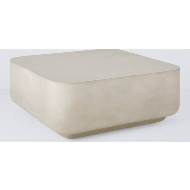 John Lewis Square Garden Coffee Table, Concrete