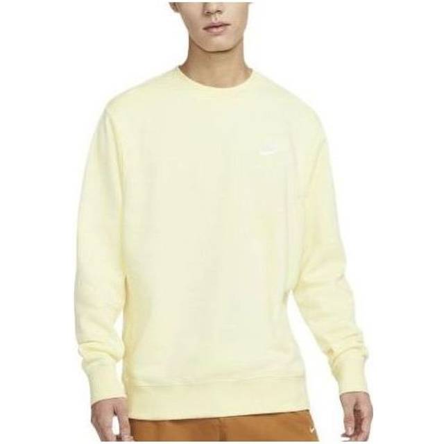 Nike Sportswear Club Fleece Crew 'Light Yellow' BV2663-744 - XL