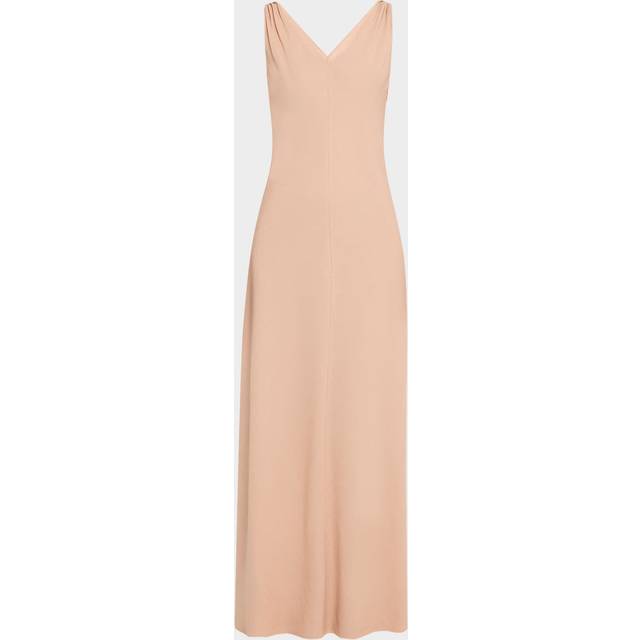 Loro Piana Callie linen crepe maxi dress - beige (UK 10)