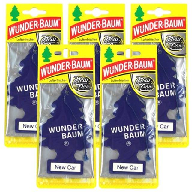 5 x ny bil original luftfräschare Wonder Tree bil luftfräschare doft paket med 1