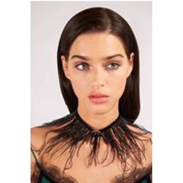 Louche Luxe Sansa Feather Choker