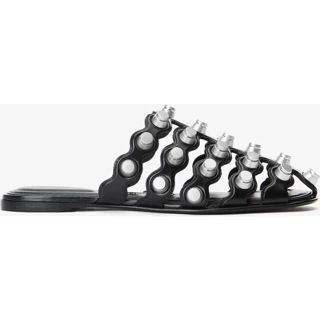 Alexander Wang Black Rexa Cage Slide Sandals - BLACK - IT 37