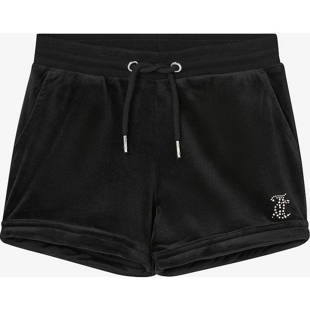 Juicy Couture Kids' Velour Fold Up Shorts