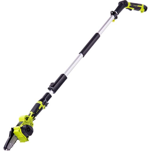 Garden Gear 12V Cordless Telescopic Chainsaw, Green