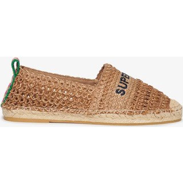 Superdry Logo Raffia Espadrilles
