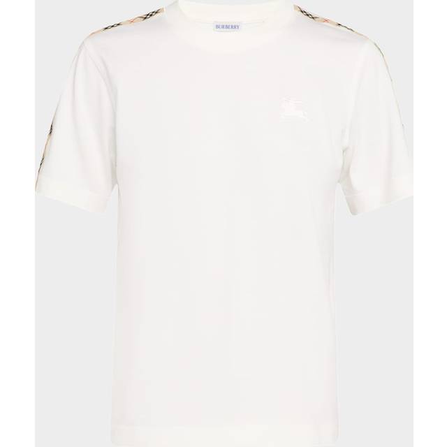 T-shirt with embroidered logo