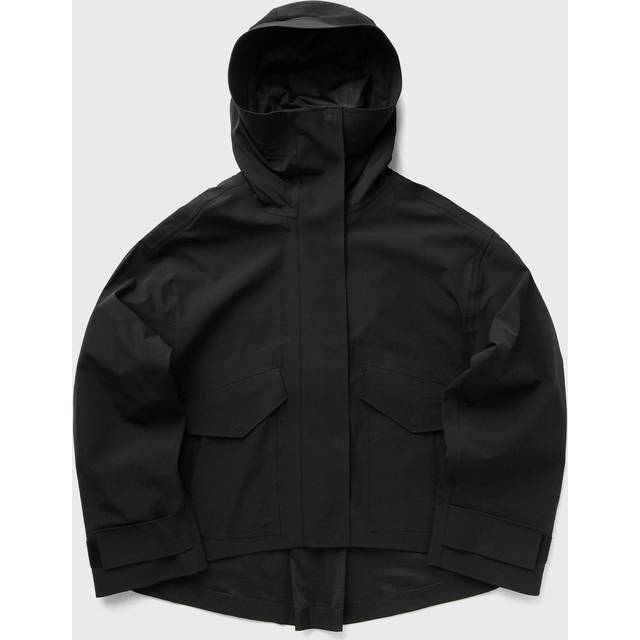 Tofino Hooded Rain Jacket - BLACK - Large