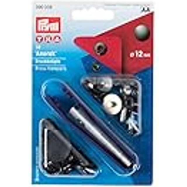 Prym Anorak Snaps Press Fasteners Black Oxidized