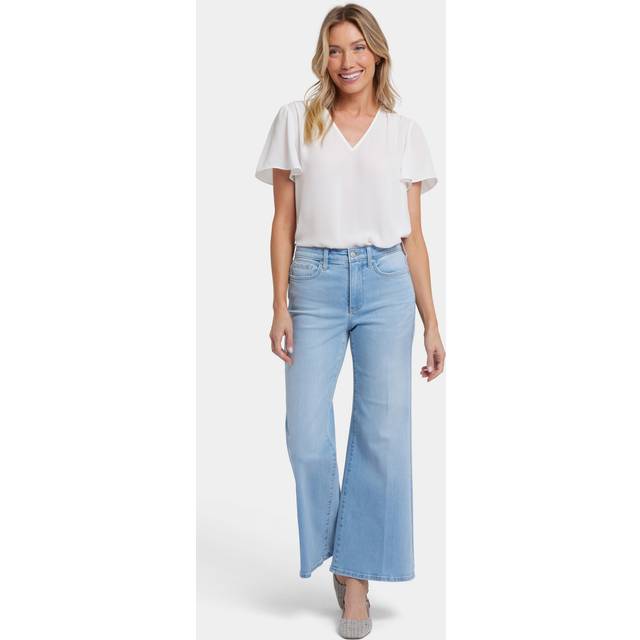 NYDJ Mia Palazzo Ankle Jeans, Canary Beach