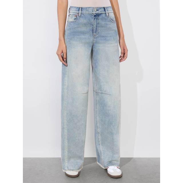 Driggs Cropped Balloon-Leg Jeans - SIERRA LIGHT BLUE - 27