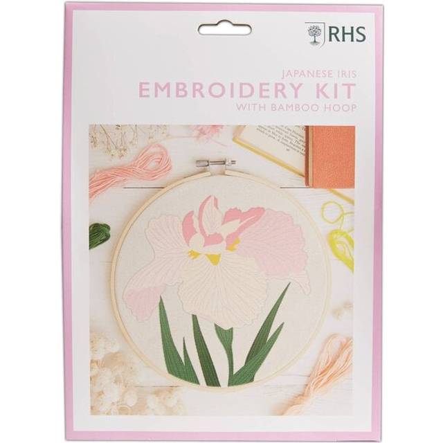 RHS Embroidery Kit - Japanese Iris, none